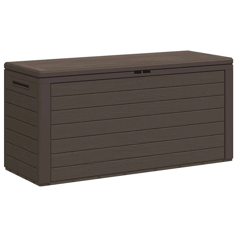 Garden storage box Brown 116x44x55 cm - 2