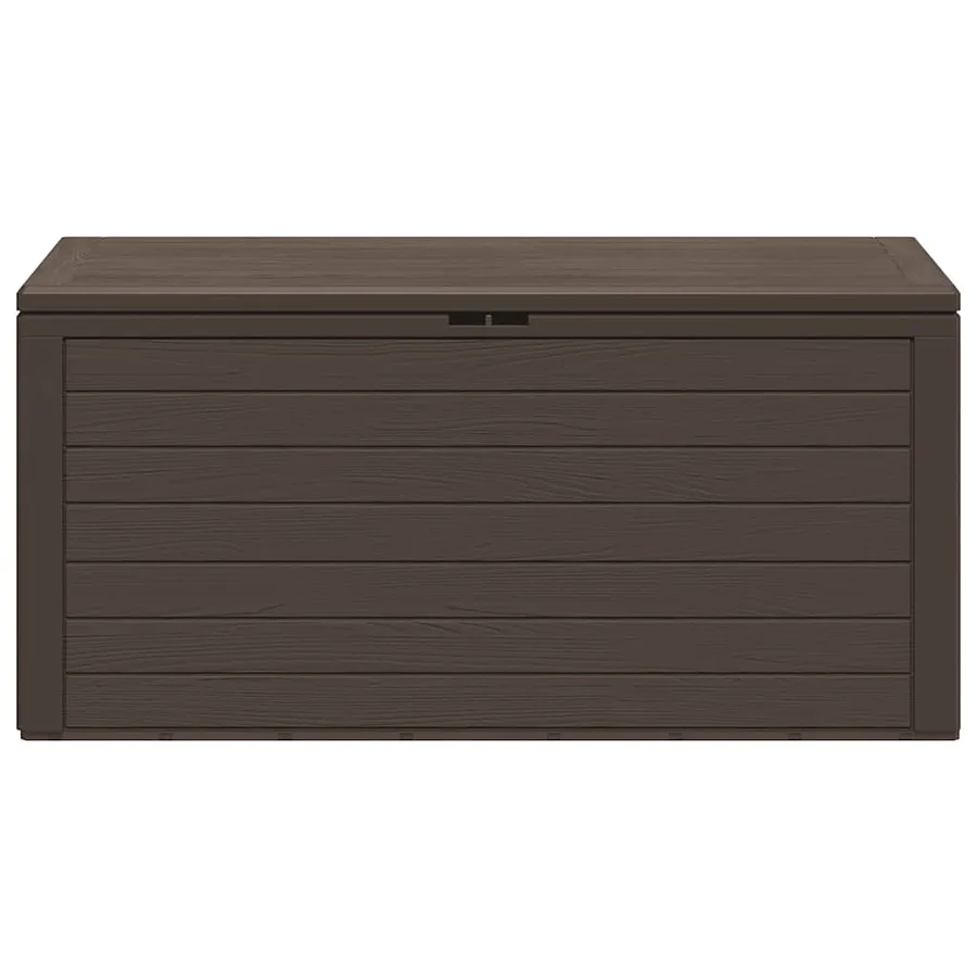 Garden storage box Brown 116x44x55 cm - 3