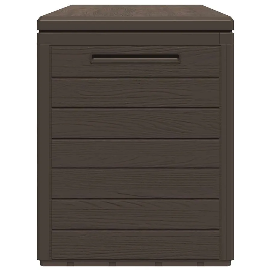 Garden storage box Brown 116x44x55 cm - 5