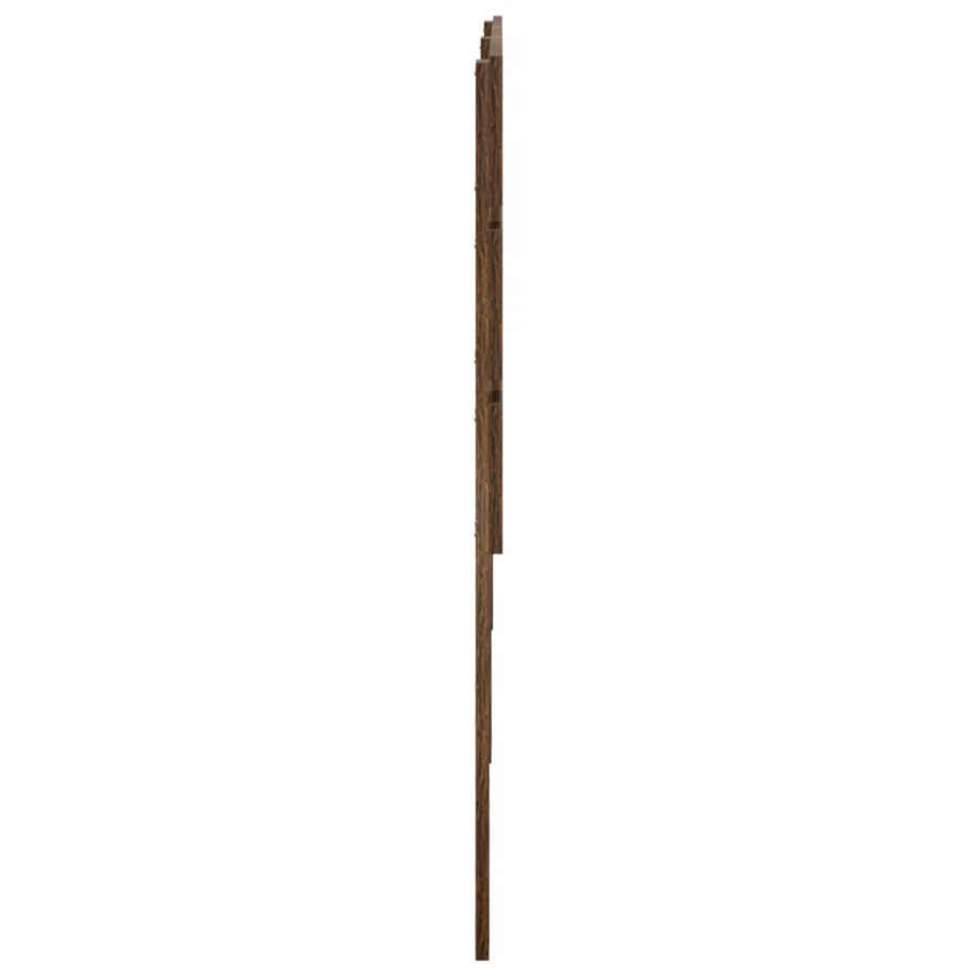 Tête de lit Chêne fumé Bois d'ingénierie - 5