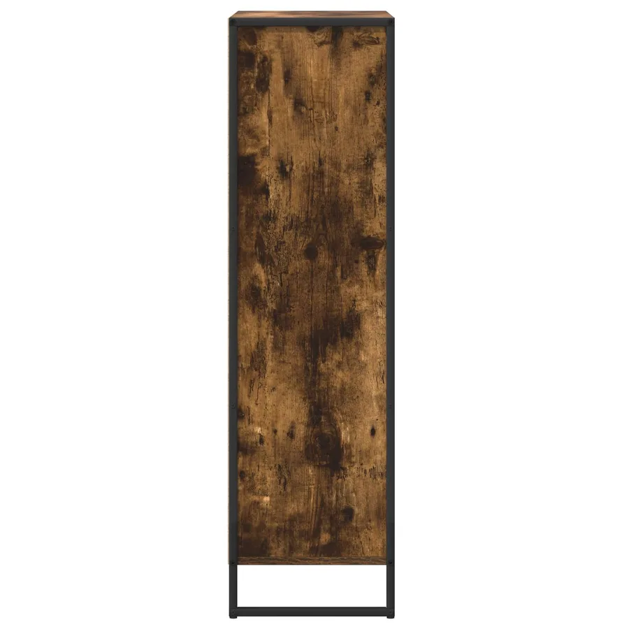 Bibliothèque Chêne Fumé 68 x 30 x 108.5 cm Bois d'ingénierie - 7