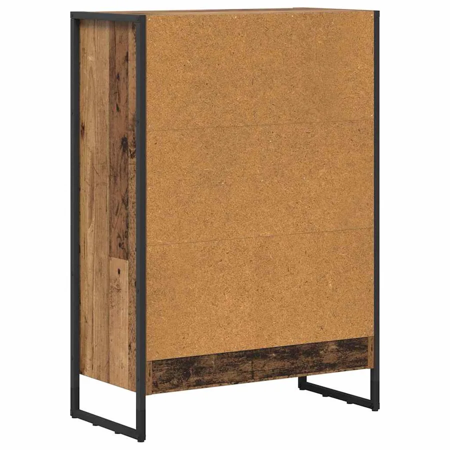 Bibliothèque Bois Ancien 60 x 30 x 86,5 cm Bois d'ingénierie - 7
