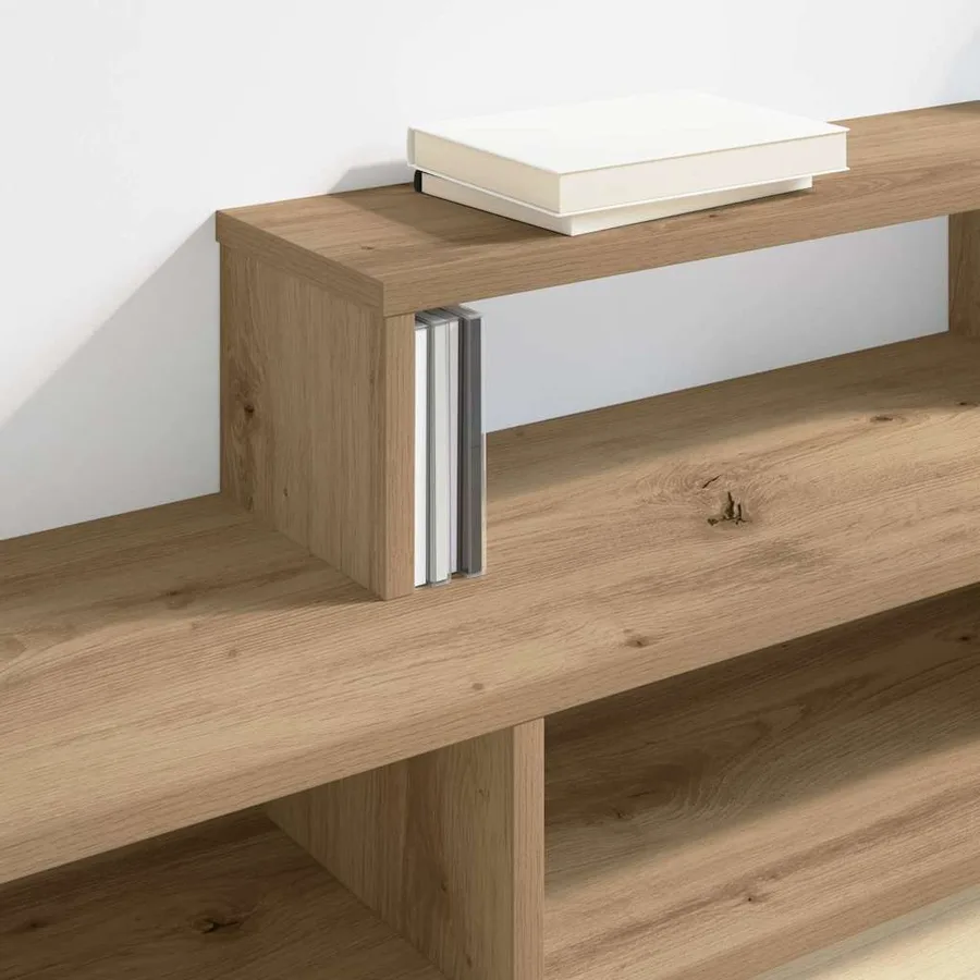 SupportmuralpourTV 150x25x28,5cm Bois d'ingénierie - 4