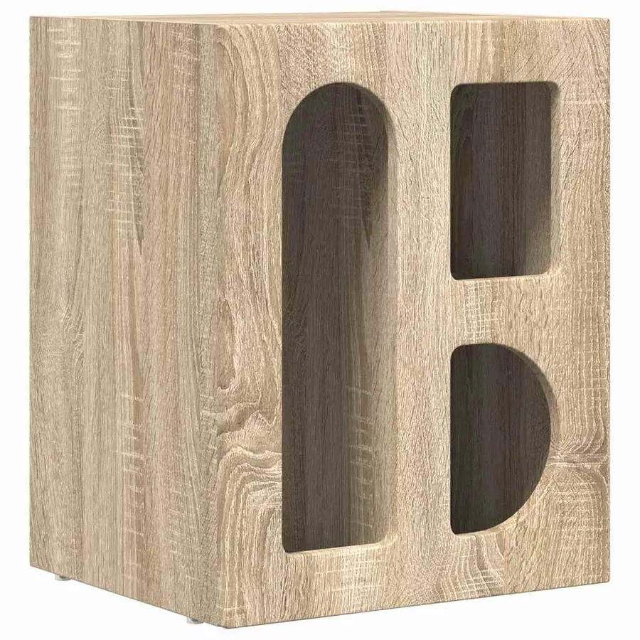 Table de chevet ELST 2 pc Chêne Sonoma 40 x 35 x 50 cm - 5