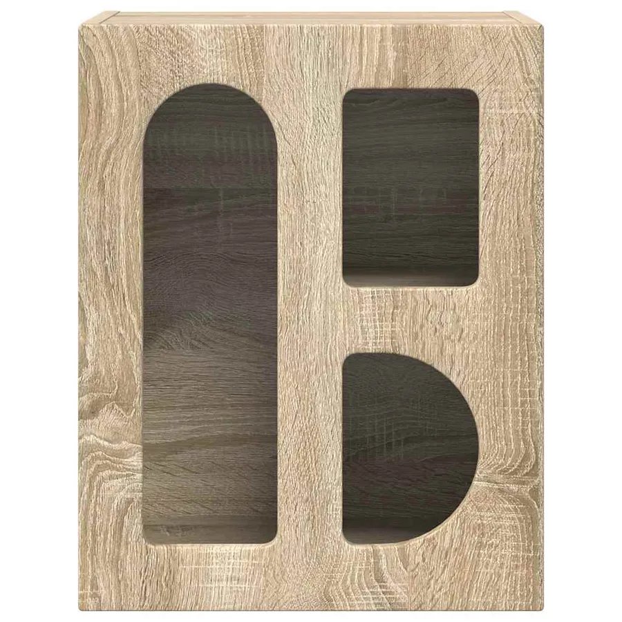 Table de chevet ELST 2 pc Chêne Sonoma 40 x 35 x 50 cm - 6