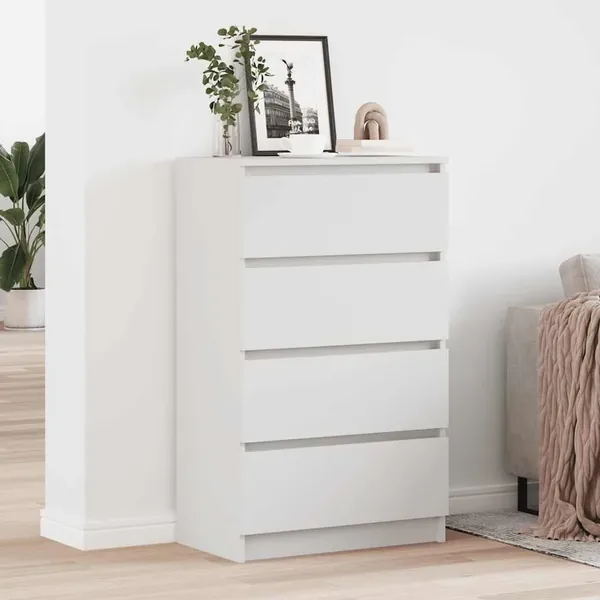 Sideboard White 60x35x98.5 cm Engineered wood