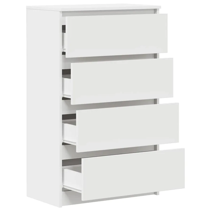 Buffet Blanc 60x35x98,5 cm Bois d'ingénierie - 6