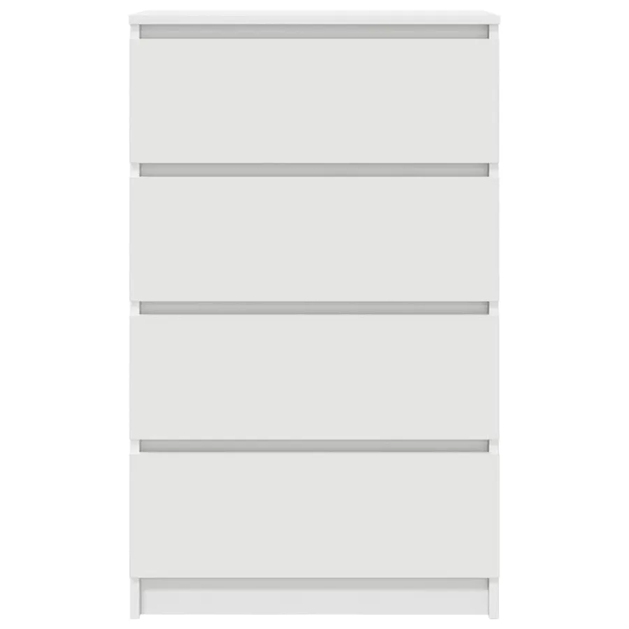Buffet Blanc 60x35x98,5 cm Bois d'ingénierie - 7
