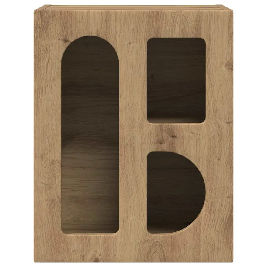 Table de chevet ELST 2 pc Chêne artisanal 40 x 35 x 50 cm - 6