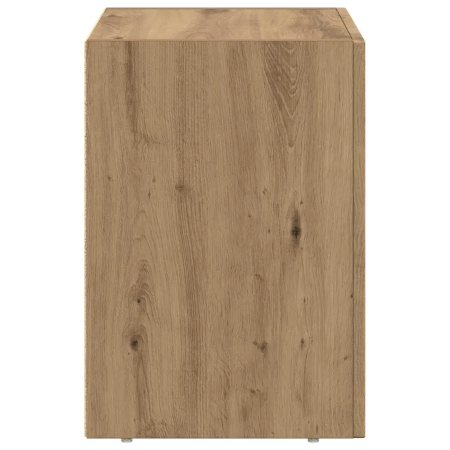 Table de chevet ELST 2 pc Chêne artisanal 40 x 35 x 50 cm - 7