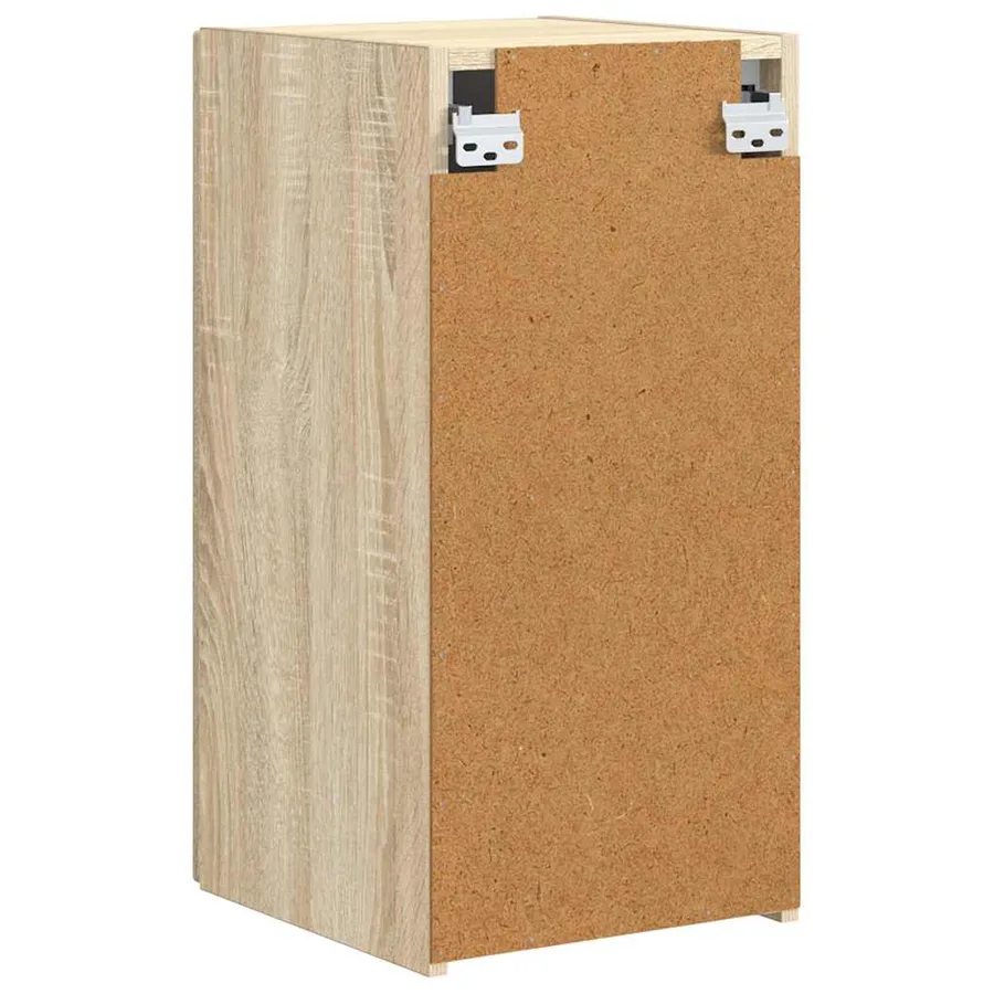Meuble TV mural 2 pcs Sonoma 30 x 31 x 60 cm Bois d'ingénierie - 9