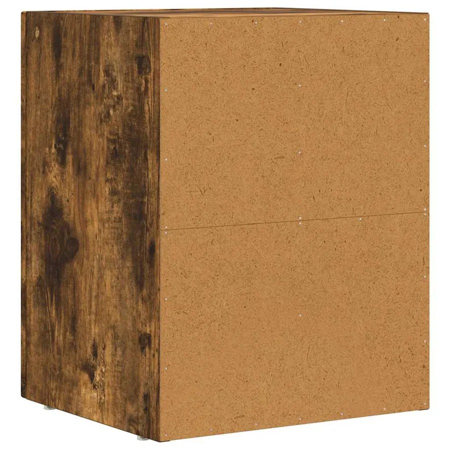 Table de chevet ELST Chêne fumé 40 x 35 x 50 cm - 6