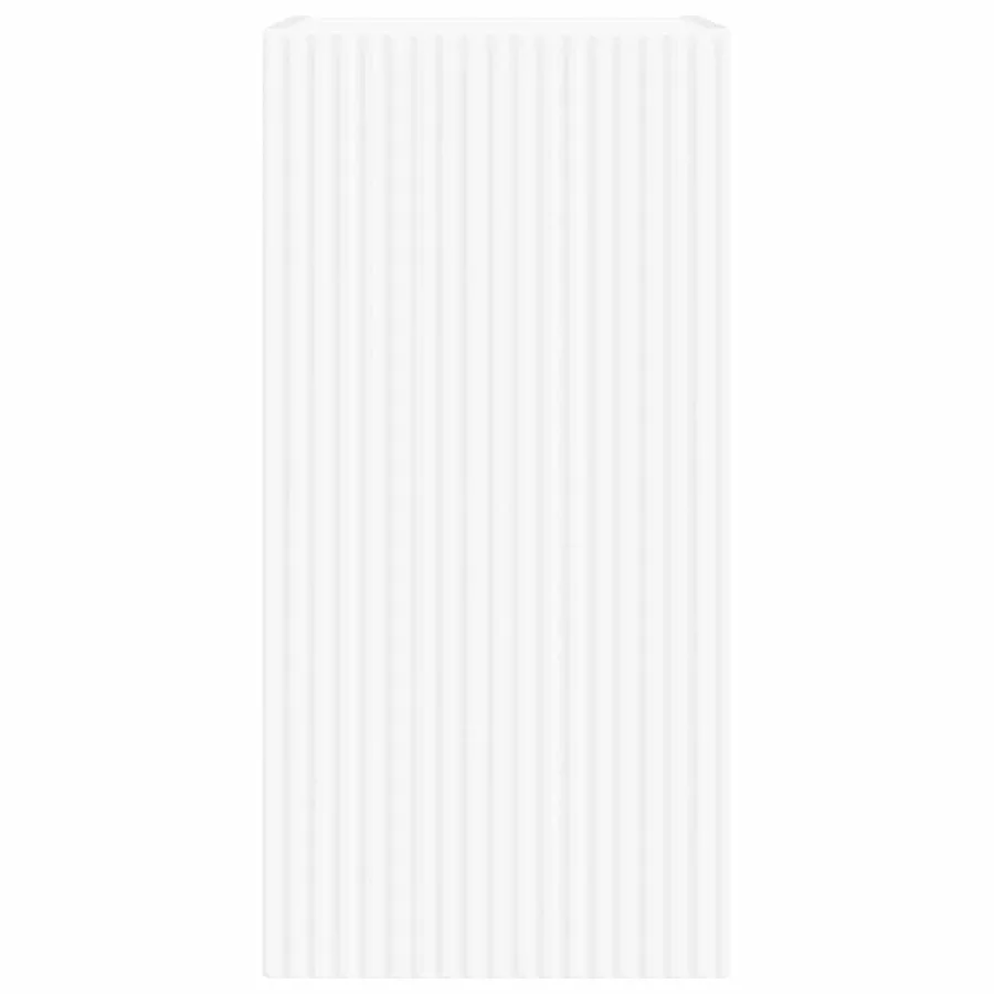 Meuble TV mural Blanc 30 x 31 x 60 cm Bois d'ingénierie - 6
