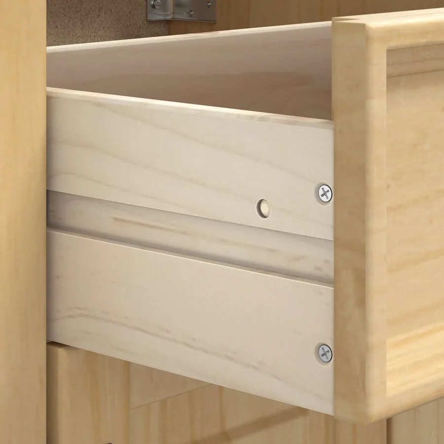 Armoire SKI Brun Miel 40 x 46 x 81 cm Pin massif - 9