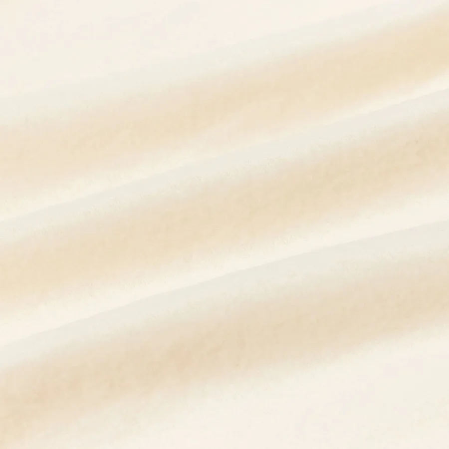 Jeté Crème 280 x 210 cm Toison - 6