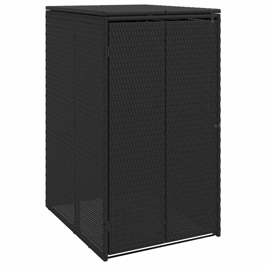 Boîte de poubelle Noir 65 x 80 x 115 cm Polyéthylène - 2