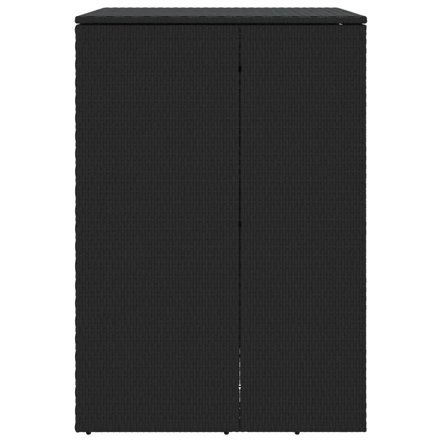 Boîte de poubelle Noir 65 x 80 x 115 cm Polyéthylène - 6