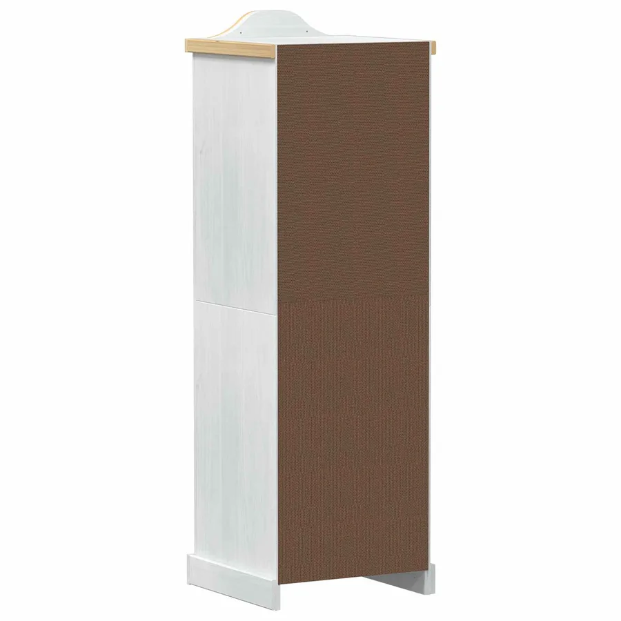 Armoires avec étagère Blanc 55 x 52 x 170 cm Pin massif - 6