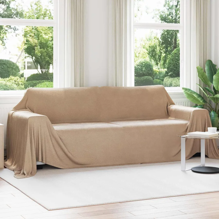 Jeté Camel 350 x 270 cm Toison