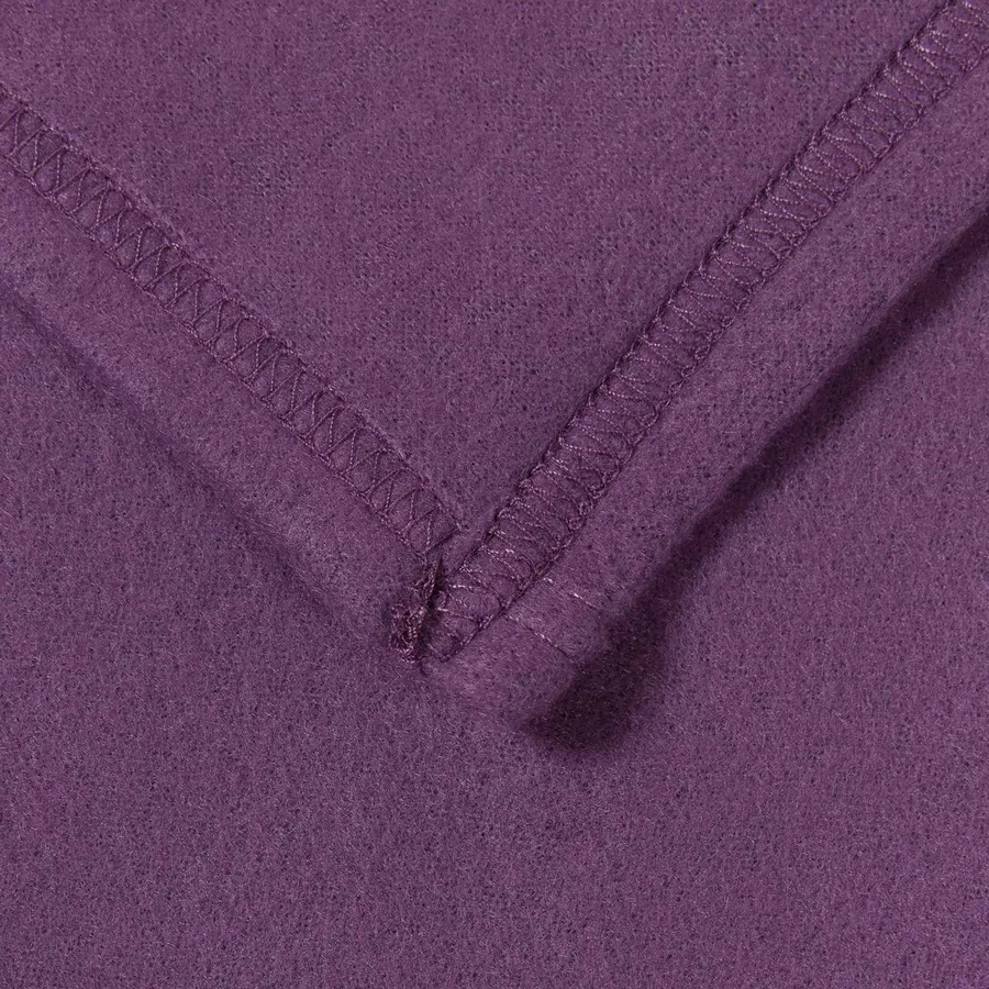 Couvertures à jeter 6 pcs Violet 270 x 240 cm Toison - 6