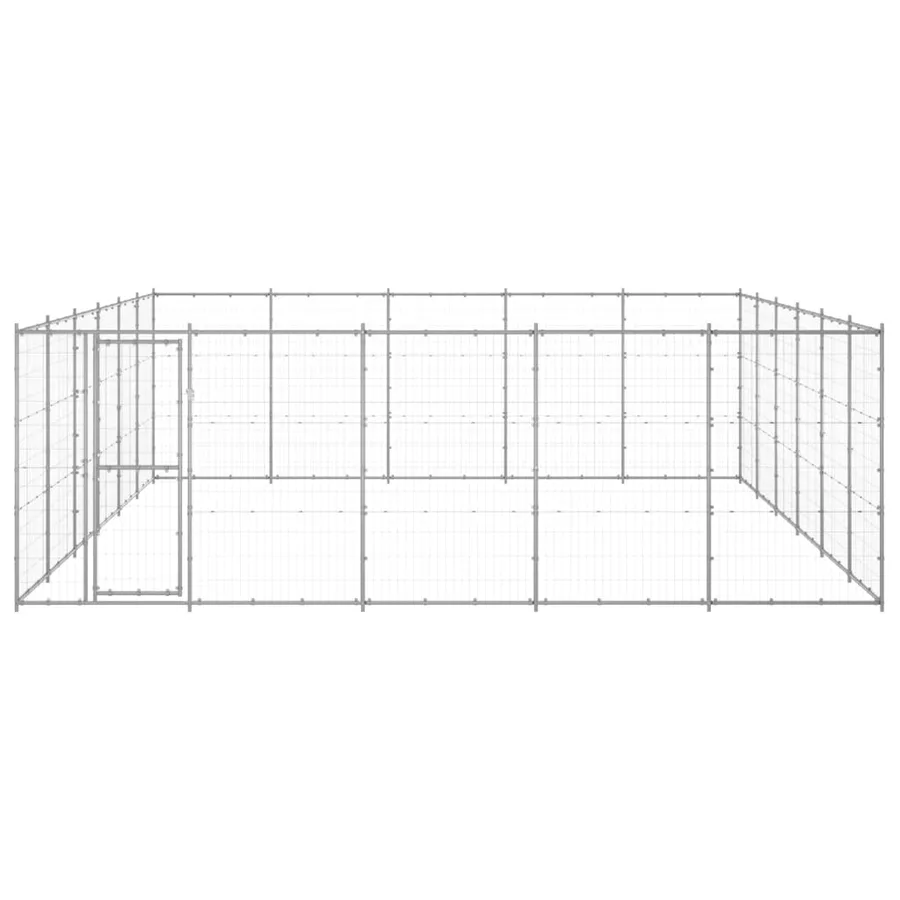 Chenil extérieur Acier galvanisé 36,3 m² - 2