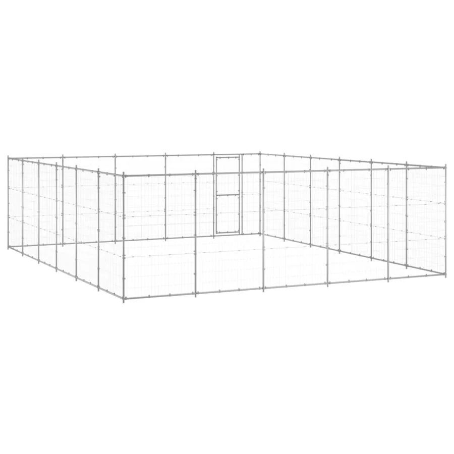 Chenil extérieur Acier galvanisé 36,3 m² - 4