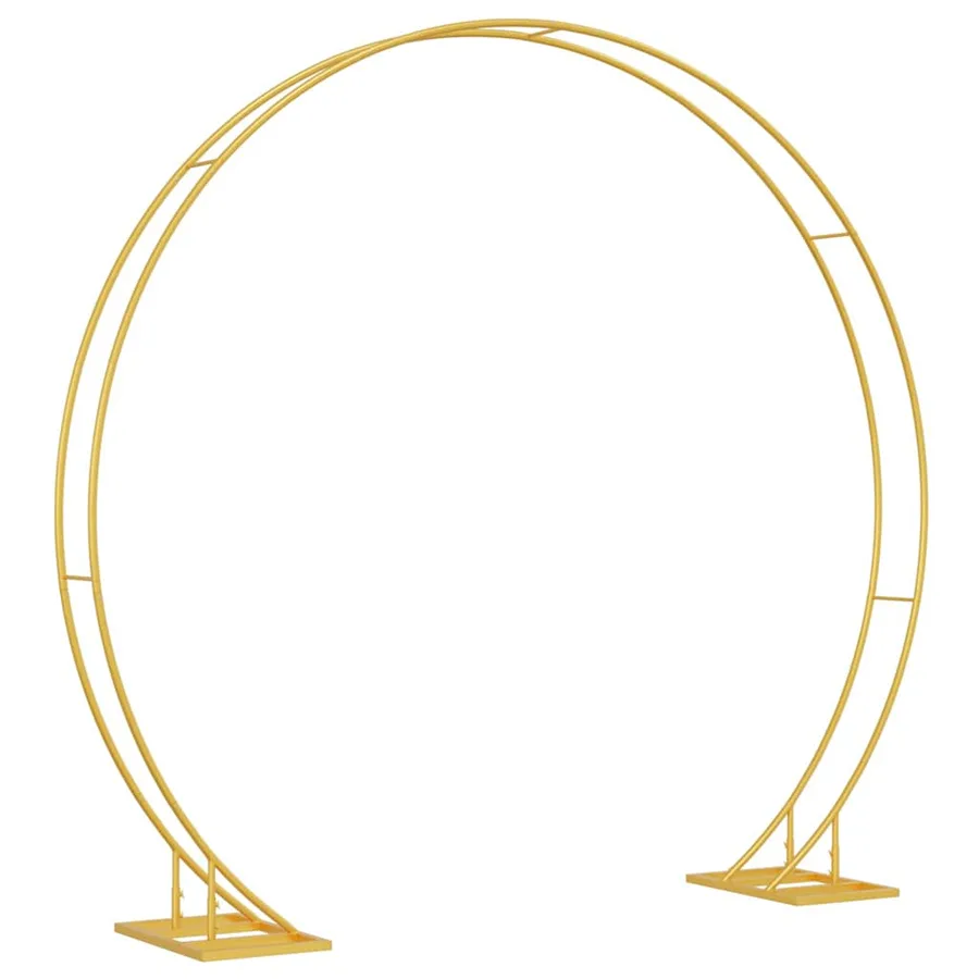 Arche de mariage Doré 220 x 45 x 200 cm Acier - 5