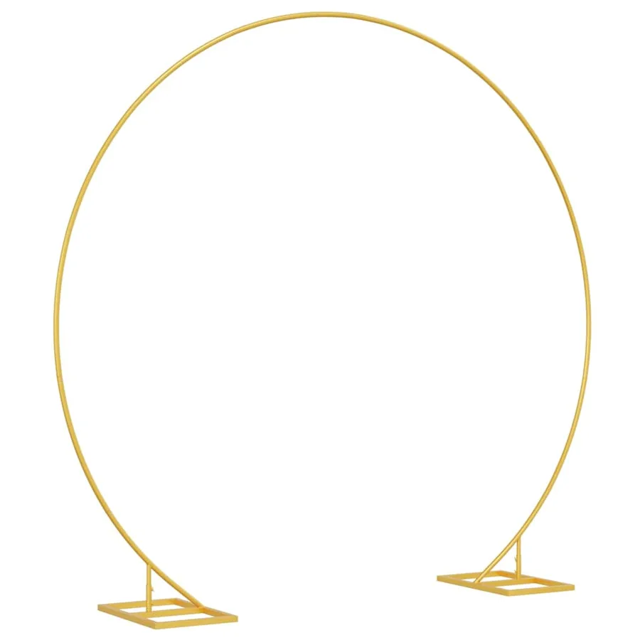 Arche de mariage Doré 220 x 45 x 200 cm Acier - 5