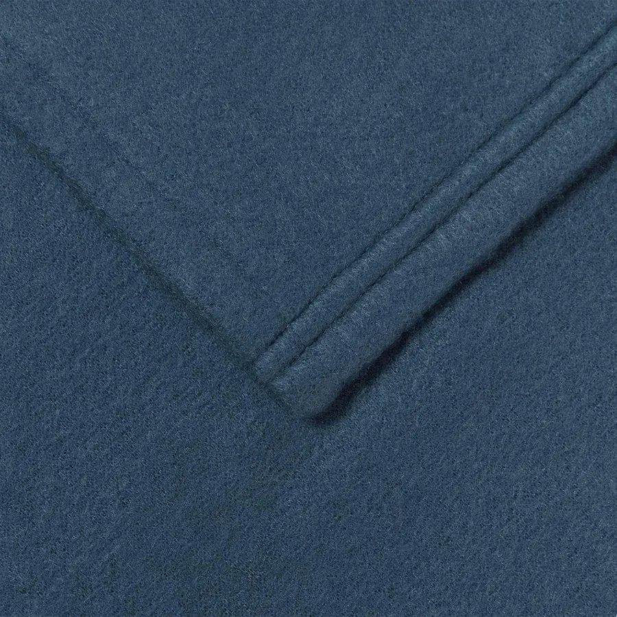 Couvertures à jeter 6 pcs Bleu marine 240 x 220 cm Toison - 6