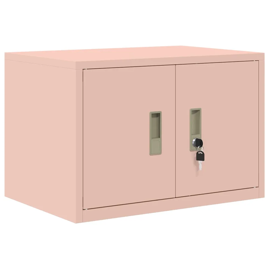 Armoire de rangement Rose 60 x 40 x 40 cm Acier - 2