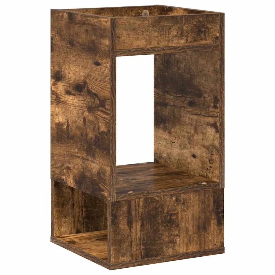 Table d'appoint 2 pcs Chêne fumé 30 x 30 x 56 cm - 5