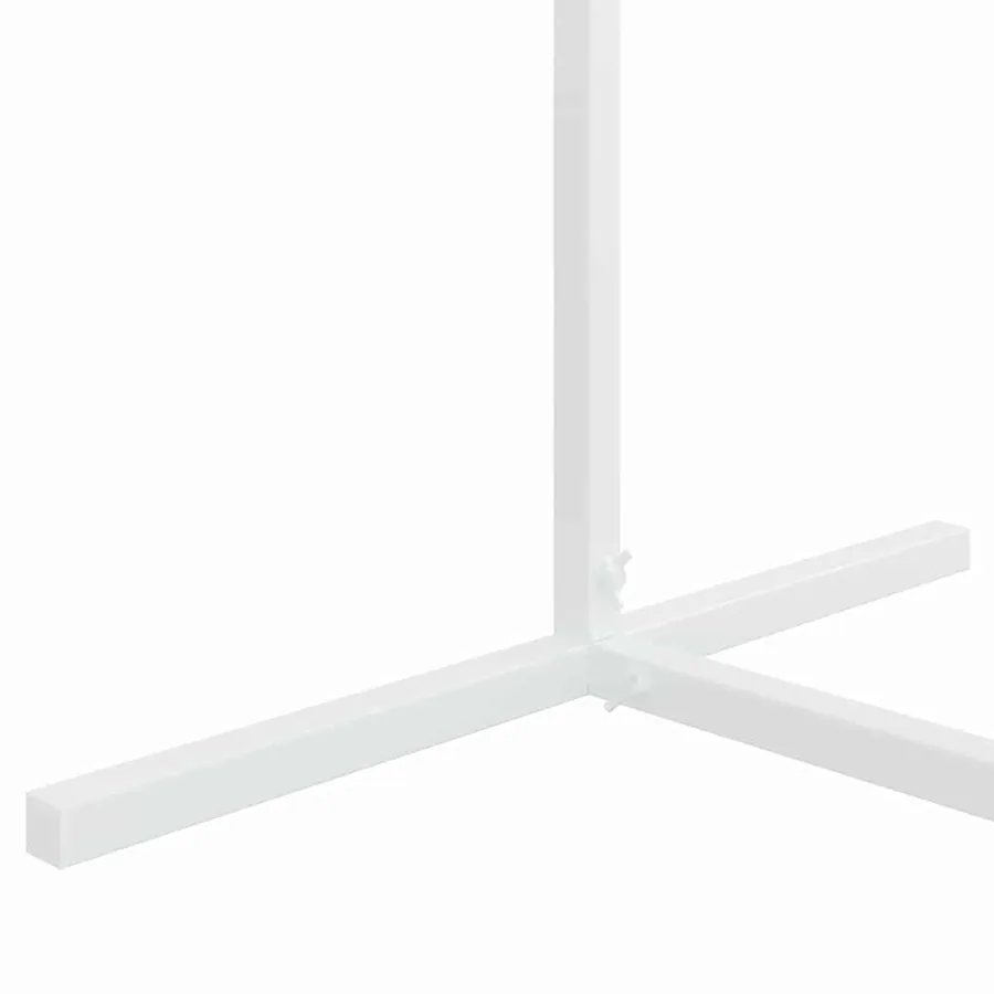 Arche de mariage Blanc 150 x 49,5 x 200 cm Acier - 7