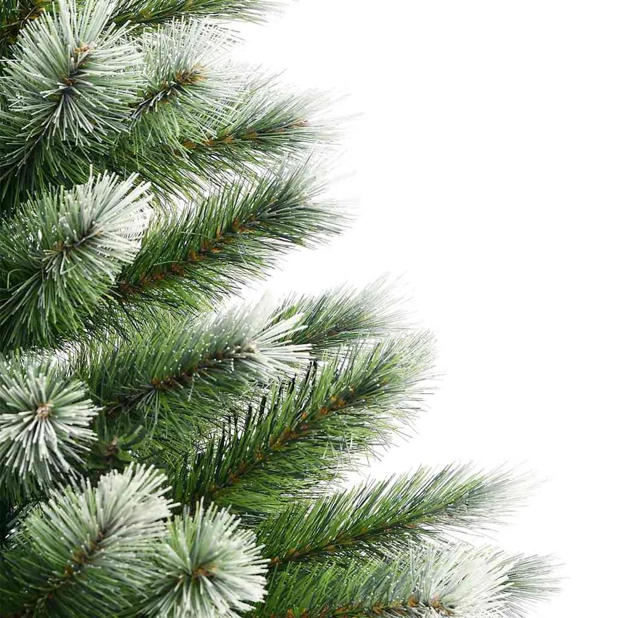 Sapin de Noël artificiel à charnière avec neige en flocons - 8