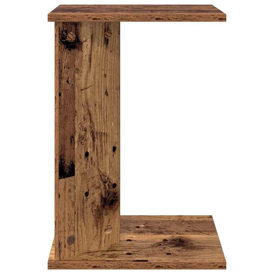 Table d'appoint Bois ancien 35 x 25 x 50 cm Bois d'ingénierie - 5