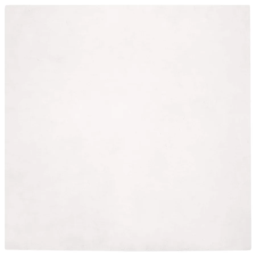 Tapis antidérapant en fausse de lapin OLITE Blanc 240 x 240 cm - 2