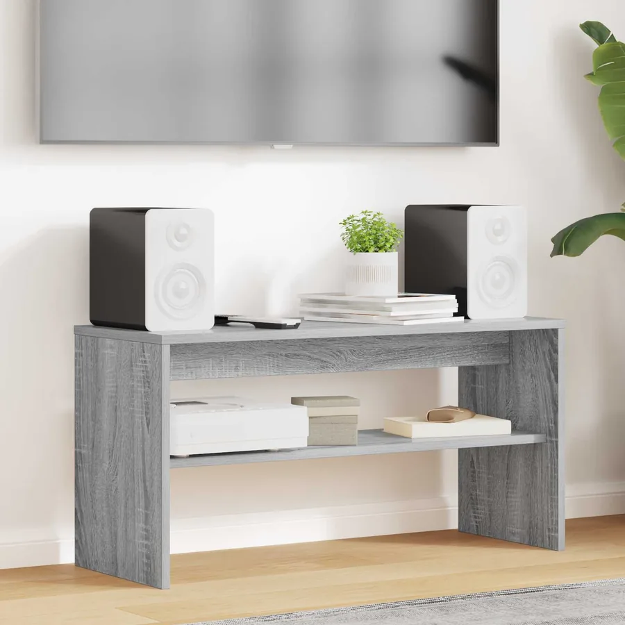 Meuble TV Gris Sonoma 80 x 30 x 40 cm Bois d'ingénierie