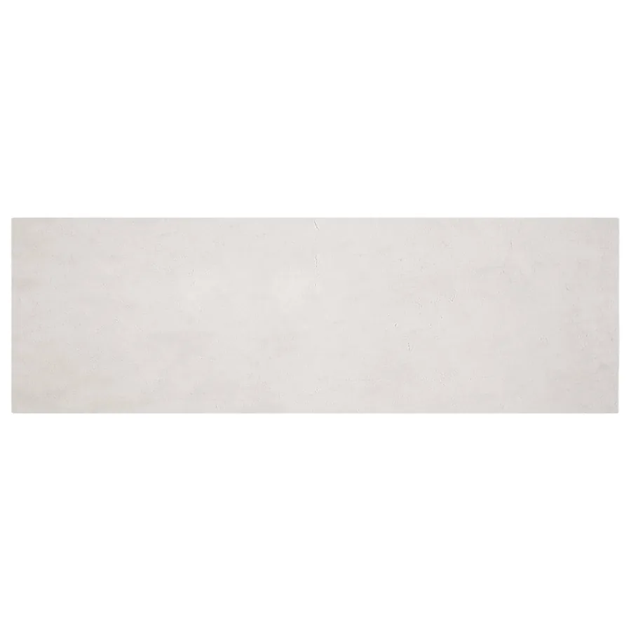 Tapis antidérapant en fausse de lapin OLITE Beige 80 x 250 cm - 2