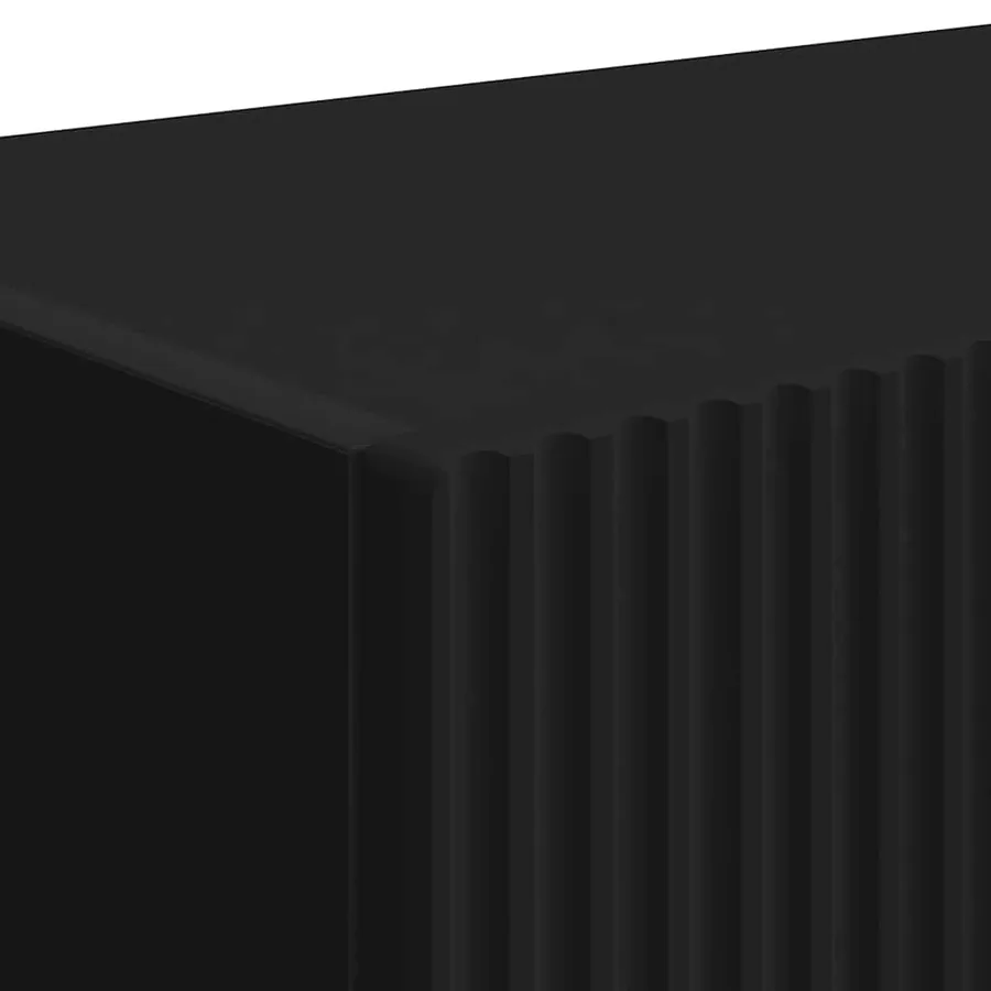 Meuble TV mural 2 pcs Noir 39 x 31 x 29,5 cm Bois d'ingénierie - 8