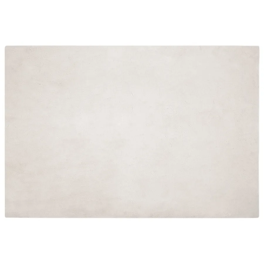 Tapis antidérapant en fausse de lapin OLITE Beige 120 x 170 cm - 2