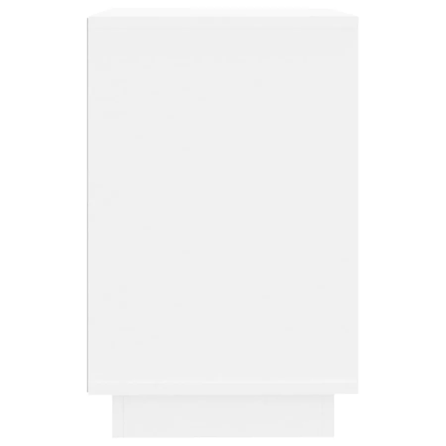Sideboard white 102x35x55 cm engineered wood - 7