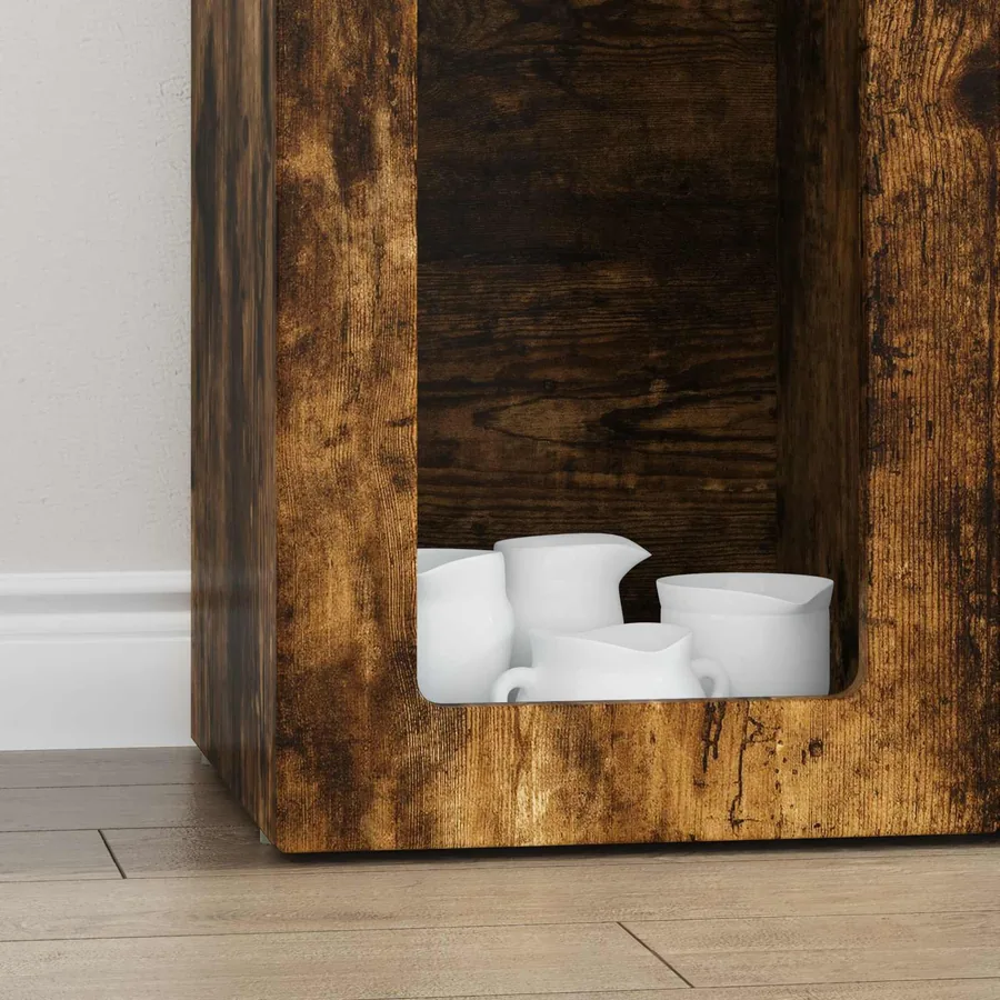 Buffet ELST Chêne fumé 59 x 35 x 100,5 cm Bois d'ingénierie - 5