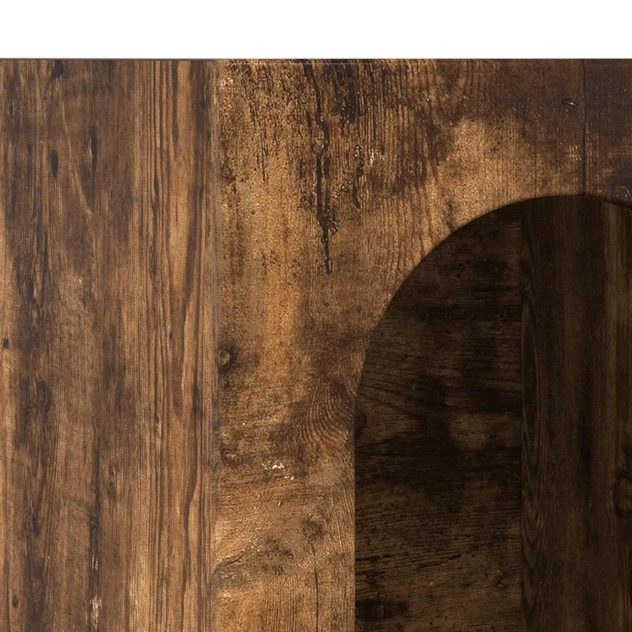 Buffet ELST Chêne fumé 59 x 35 x 100,5 cm Bois d'ingénierie - 9