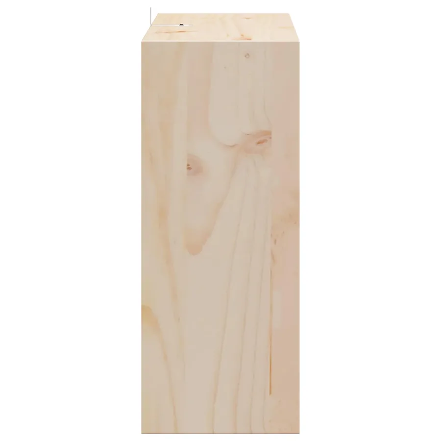 Étagère à vin 4 pcs Naturel 62 x 25 x 62 cm Pin massif - 7