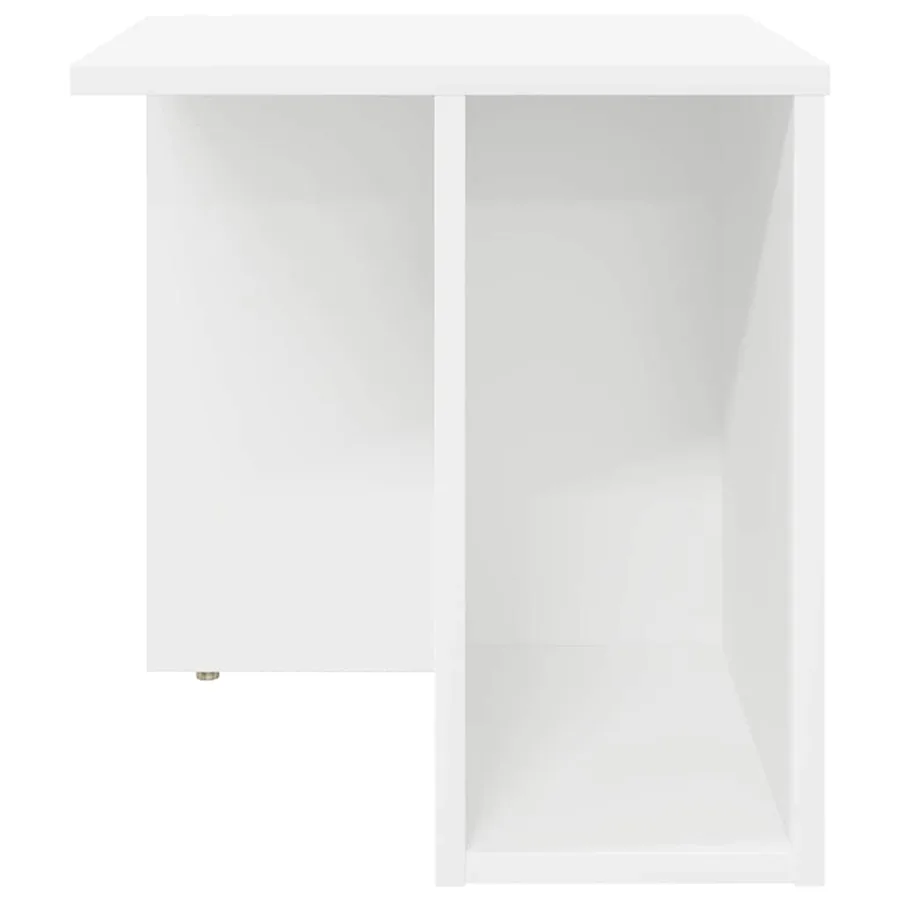 Table d'appoint 2 pcs Blanc 37 x 32 x 40 cm Bois d'ingénierie - 6