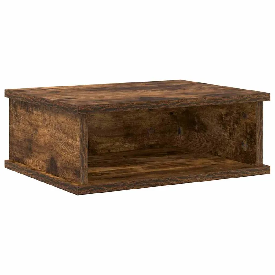 Table de chevet Chêne fumé 40 x 31 x 15 cm Bois d'ingénierie - 2