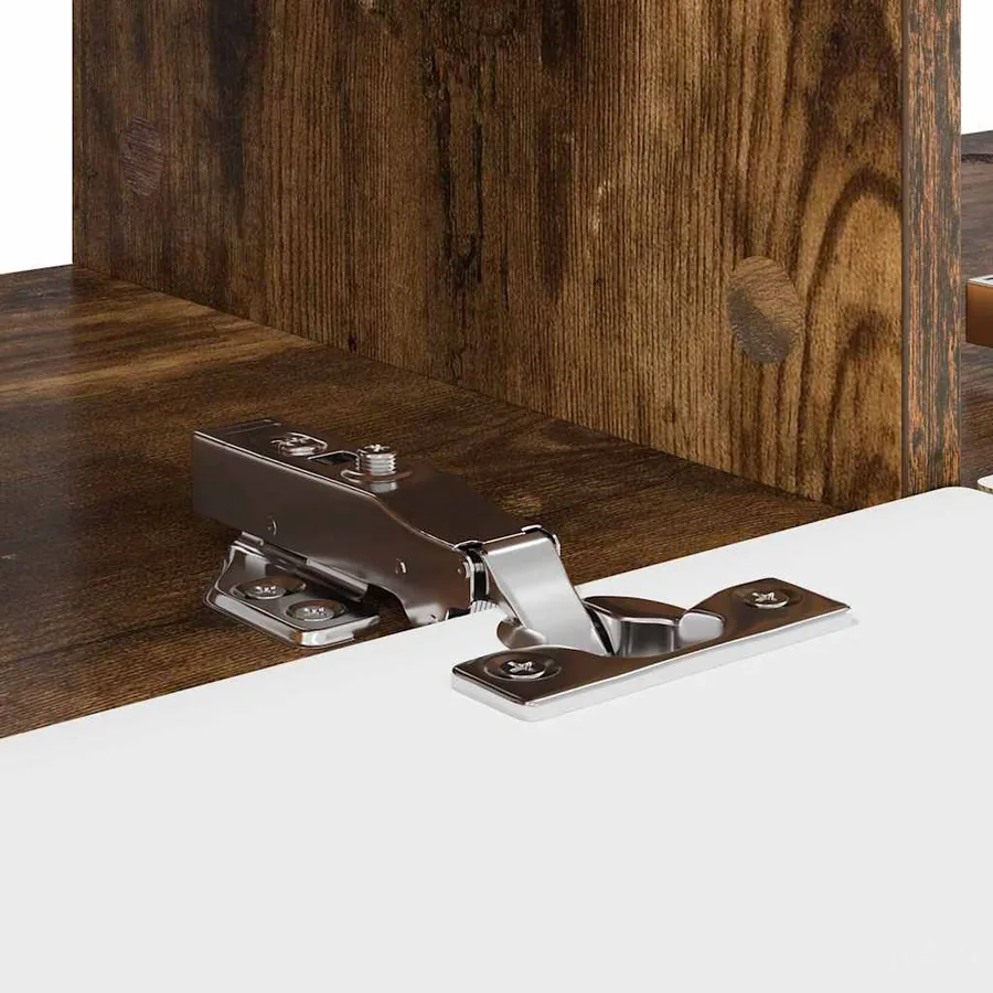 Meuble TV mural 2 pcs Chêne fumé 78,5 x 31 x 29,5 cm - 11