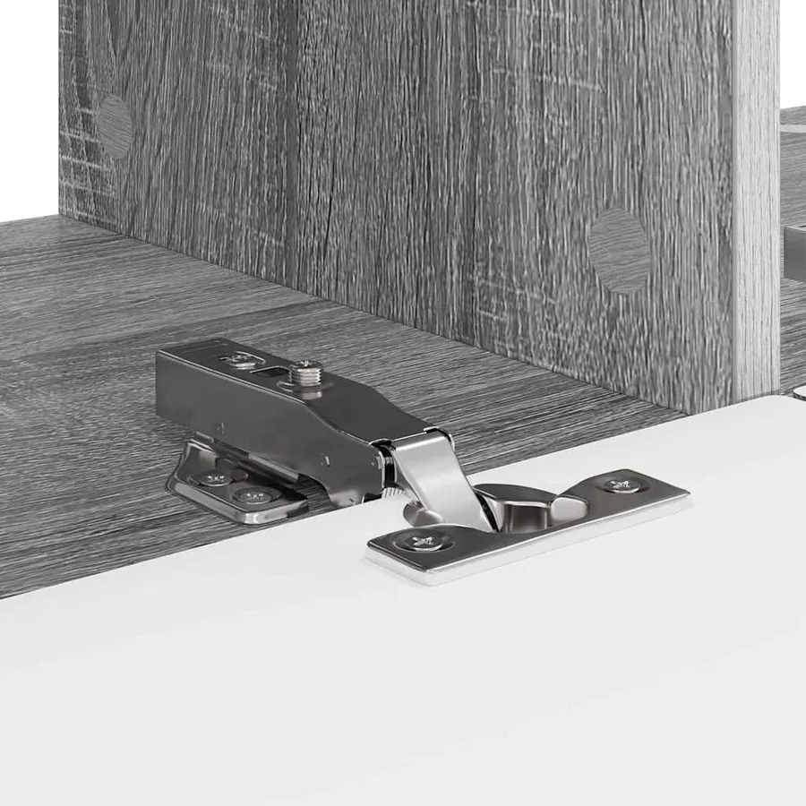 Meuble TV mural 2 pcs Gris Sonoma 78,5 x 31 x 29,5 cm - 11