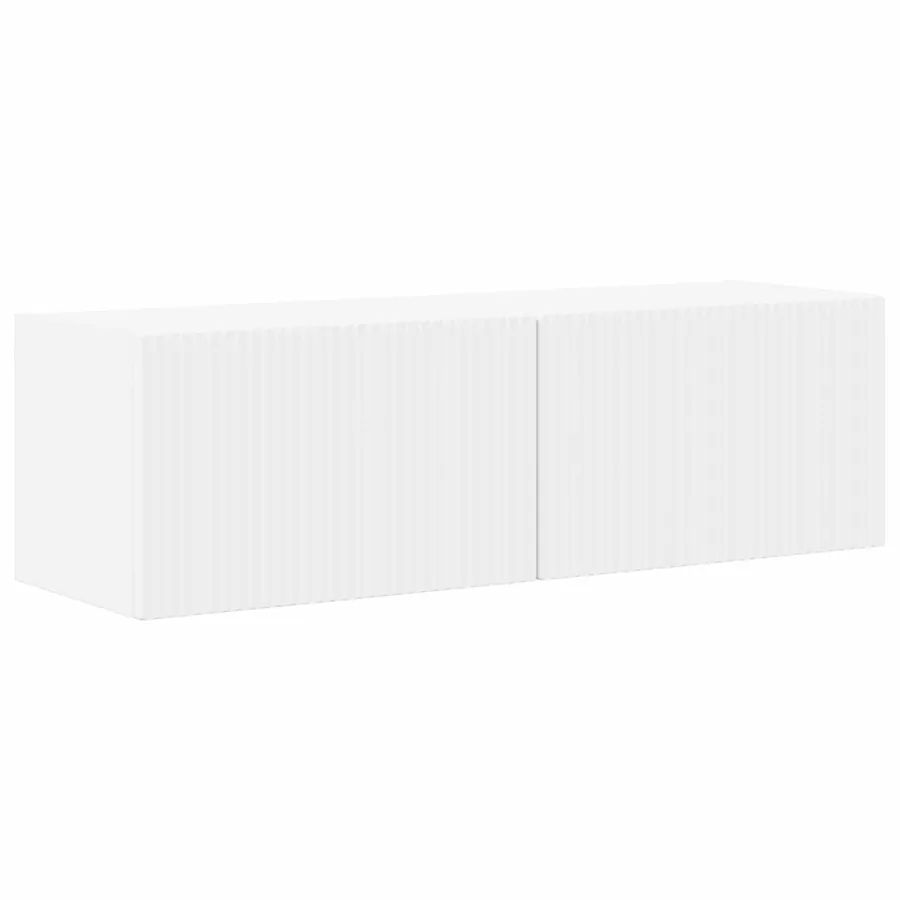 Meuble TV 8 pcs Blanc - 5
