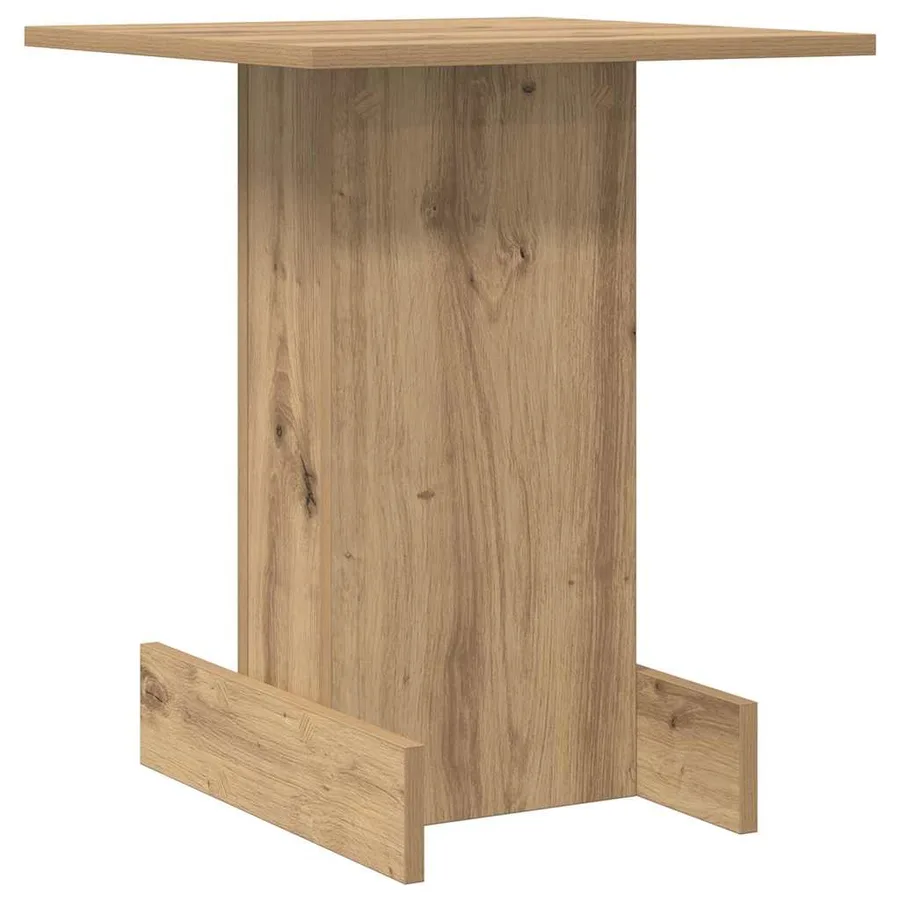 Table d'appoint Chêne artisanal 44,5 x 45 x 55 cm - 2