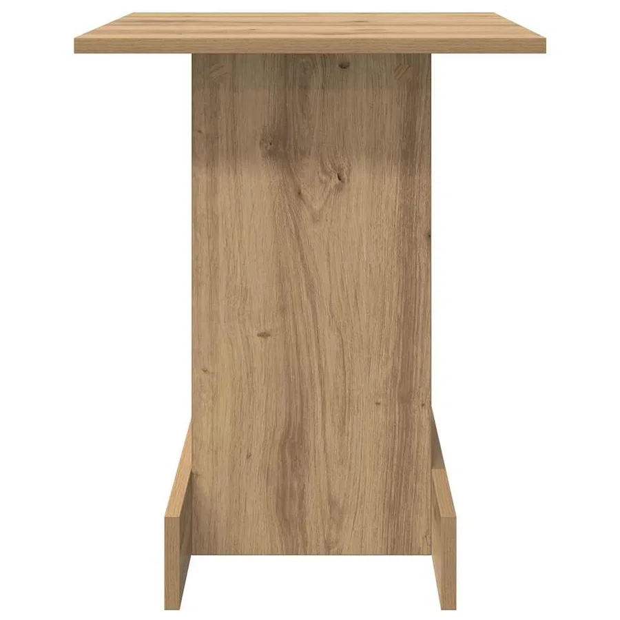 Table d'appoint Chêne artisanal 44,5 x 45 x 55 cm - 5